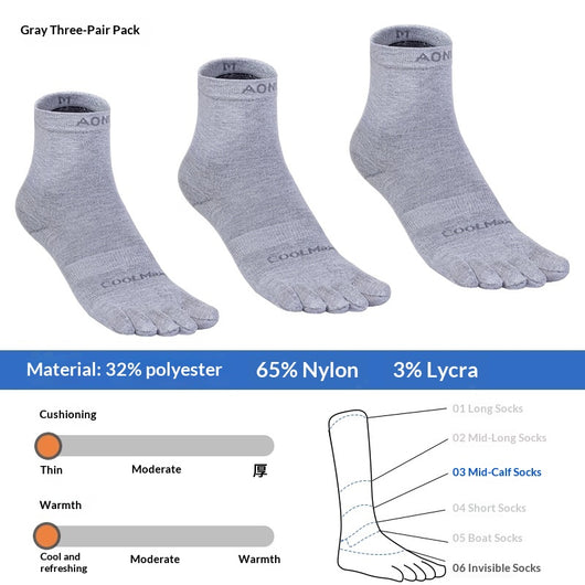 Calcetines Deportivos con Dedos Separados para Correr, Senderismo y Maratón - Image 6