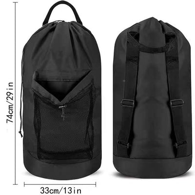 Mochila de Viaje Impermeable con Cordón - Gran Capacidad y Diseño Plegable - Image 3