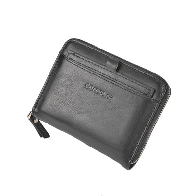 Billetera Retro Multiusos de Cuero PU Impermeable con Monedero y Clip - Image 5