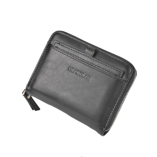 Billetera Retro Multiusos de Cuero PU Impermeable con Monedero y Clip - Image 5