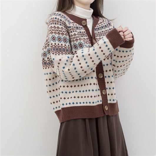 Cardigan Tejido Versátil para Primavera y Otoño - Suéter Elegante para Mujer - Image 4