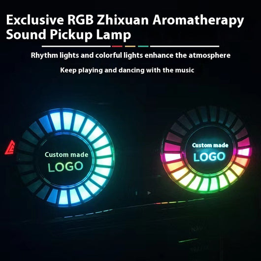 Difusor Aromático para Auto con Luz LED Ritmo Musical - Image 2
