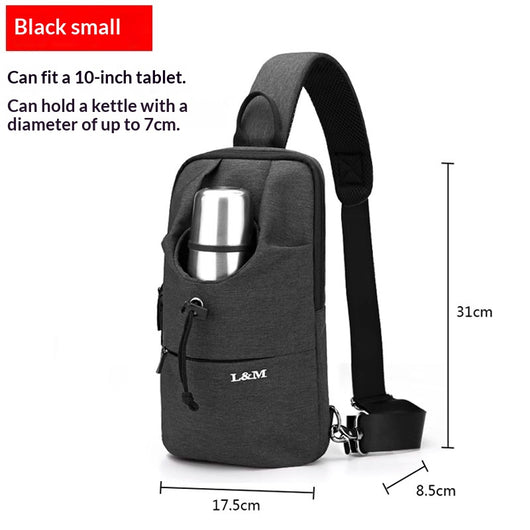 Bolsa Pectoral de Gran Capacidad para Ciclismo y Aventura - Image 4