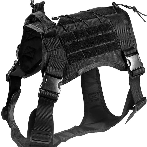 Chaleco Táctico para Perros Grandes Camuflaje - Ropa de Entrenamiento Outdoor