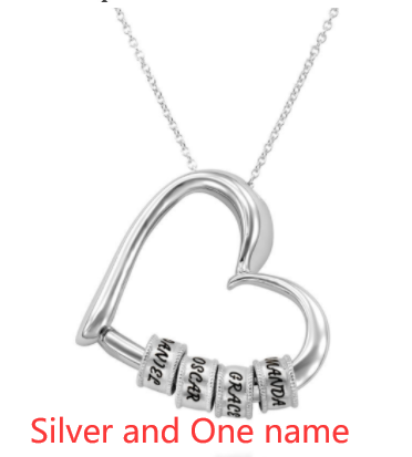 Collar Corazón Personalizado con Nombre - Regalo Perfecto para Mamá - Image 29