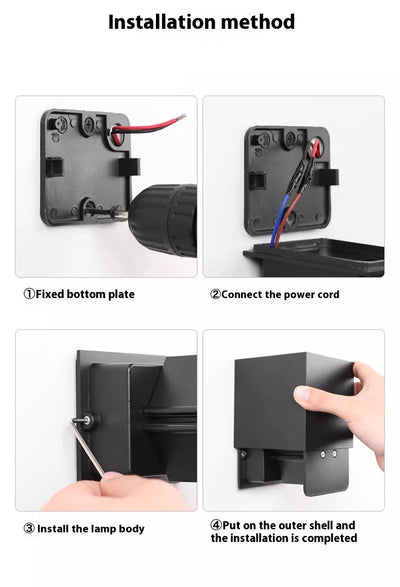 Lámpara de Pared Impermeable para Balcón y Patio - Image 17