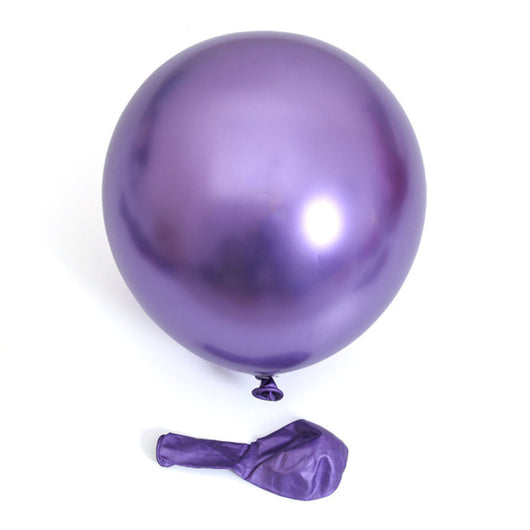 Cadena de Globos Metálicos Púrpura y Azul Estilo Instagram - Image 6