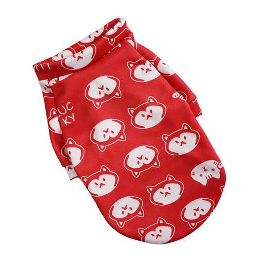 Suéter Floral de Felpa Delgada para Perros - Moda Canina Elegante - Image 25