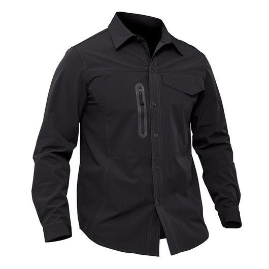 Camisa Táctica Outdoor Secado Rápido con Stretch para Hombre - Image 2