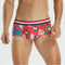 Calzoncillos Boxer de Algodón Coloreado con Diseño Convexo Talle Bajo
