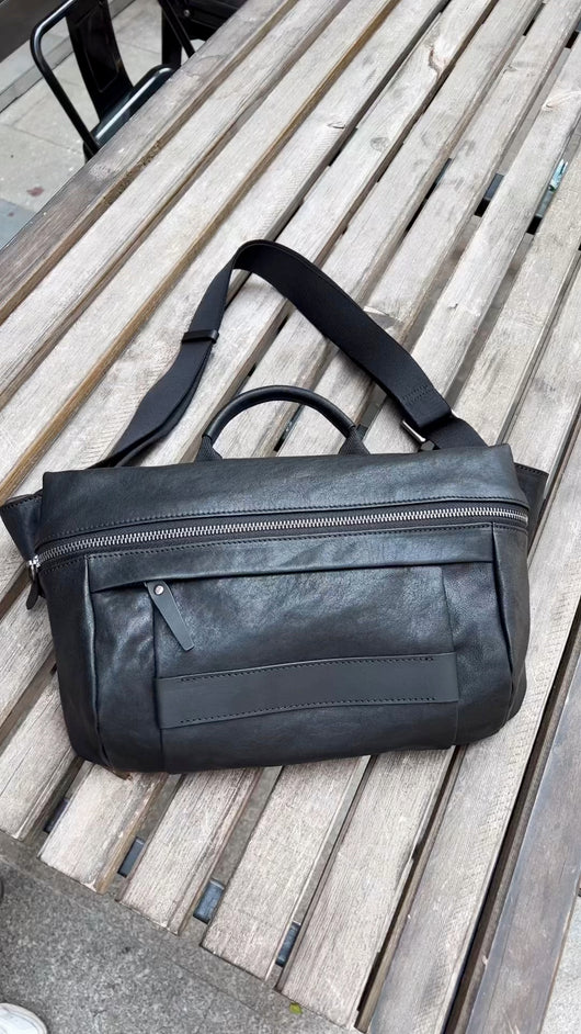 Bolso Bandolera de Cuero Premium para Hombre - Image 6