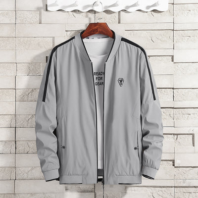 Chaqueta Deportiva Talla Grande para Hombre - Estilo Béisbol Primavera Otoño - Image 13