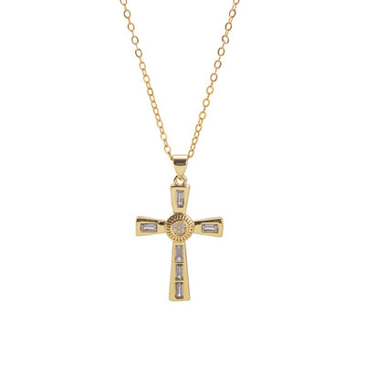 Collar Cruz Hip Hop para Hombre - Diseño Personalidad Urbana - Image 10