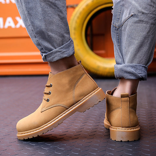 Botas Cortas Casuales para Hombre - Estilo Versátil y Moderno - Image 10