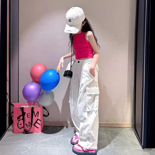 Overol Hip Hop para Niñas y Adolescentes - Estilo Urbano Moderno - Image 4