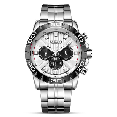 Reloj de Negocios Multifuncional con Pulsera de Acero - Image 10
