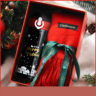 Set de Regalo Termo para Mujer con Caja Presentación Navideña - Image 5