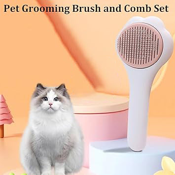 Peine Deslanador Profesional para Perros y Gatos - Elimina Pelusa y Nudos - Image 3