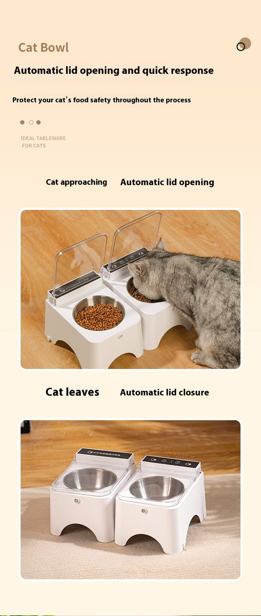 Comedero Automático para Gatos con Tapa de Apertura Inteligente - Image 11