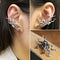 Aretes de Pulpo Plateado 925 - Diseño Oversized