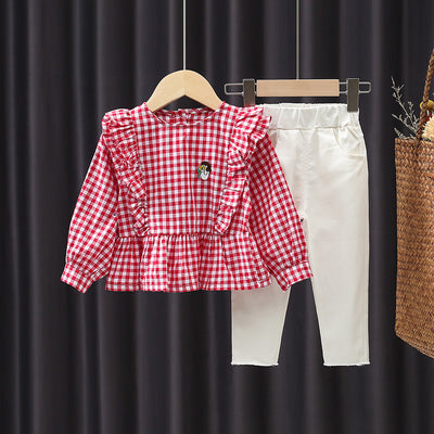 Ropa de Otoño Coreana para Bebé Niña de 1 Año - Estilo Internacional - Image 8