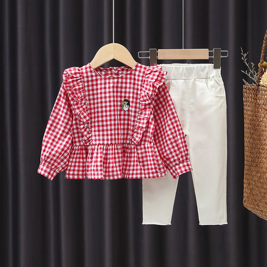 Ropa de Otoño Coreana para Bebé Niña de 1 Año - Estilo Internacional - Image 8