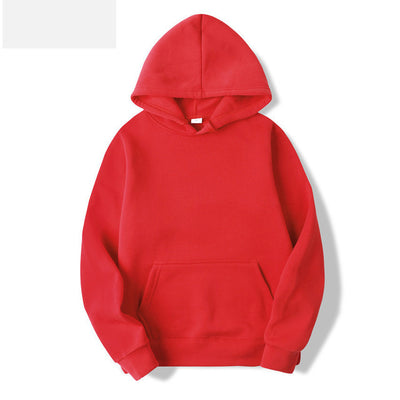 Sudadera con Capucha de Manga Larga - Suéter Casual de Color Sólido - Image 25