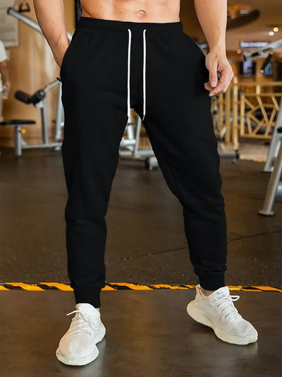 Pantalones de Lino Hombre con Cintura Elástica y Cordón - Image 12