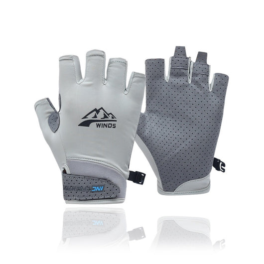Guantes de Ciclismo Deportivos Medio Dedo Pantalla Táctil Transpirables con Protección Solar - Image 15