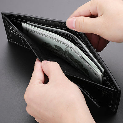 Billetera Retro para Hombre con Múltiples Compartimentos de Tarjetas - Image 2