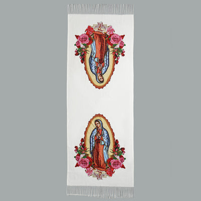 Bufanda de Cachemira Virgen Estampada para Mujer - Chal Versátil y Abrigador de Alta Calidad - Image 6