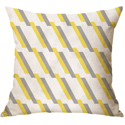 Funda de Almohada con Letras Geométricas Clásicas - Image 15