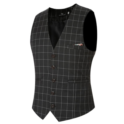 Chaleco Formal Coreano para Hombre Cuello en V - Image 3