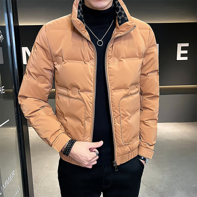 Chaqueta de Plumas de Tendencia para Hombre - Image 3