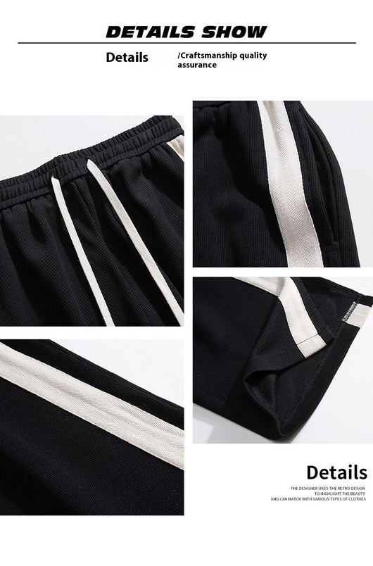 Pantalones Casuales Hombre Rayas Finas - Image 8