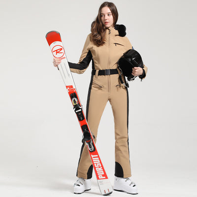 Traje de Esquí Integral para Mujer Profesional Acolchado Térmico - Image 6