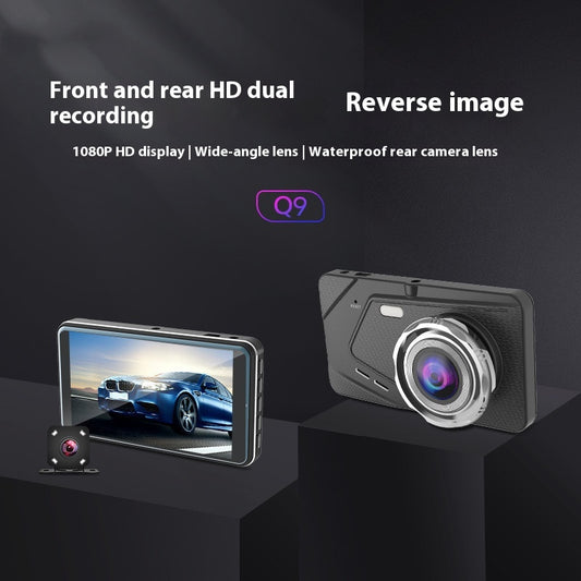 Cámara Dashcam Dual de 4 Pulgadas para Exterior