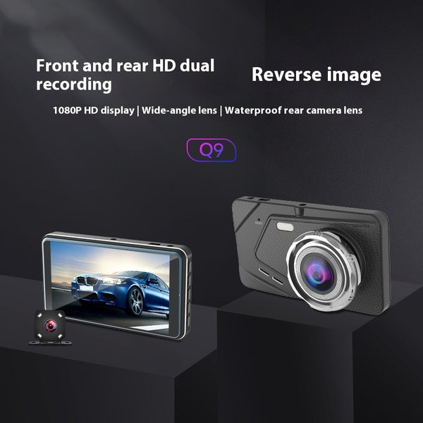Cámara Dashcam Dual de 4 Pulgadas para Exterior