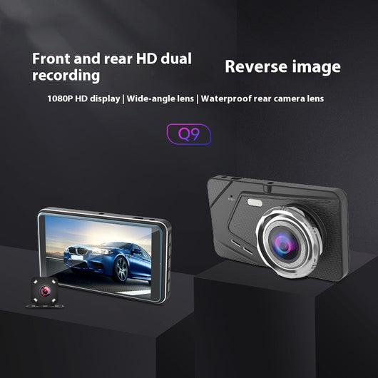 Cámara Dashcam Dual de 4 Pulgadas para Exterior