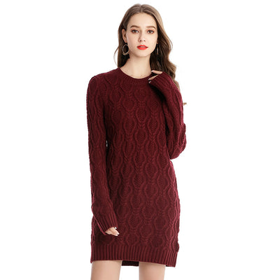 Vestido Tejido de Largo Medio - Image 7