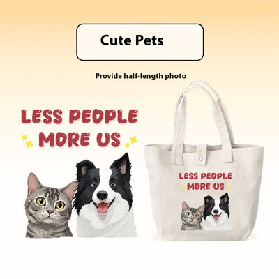 Bolsa de Lona Personalizada para Mascotas 100% Algodón - Image 5