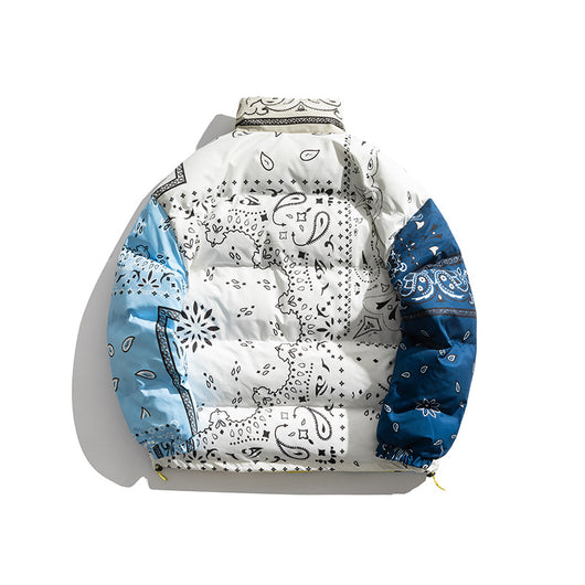 Conjunto de Ropa Suelta a Juego para Parejas - Diseño Floral Cachemir - Image 3