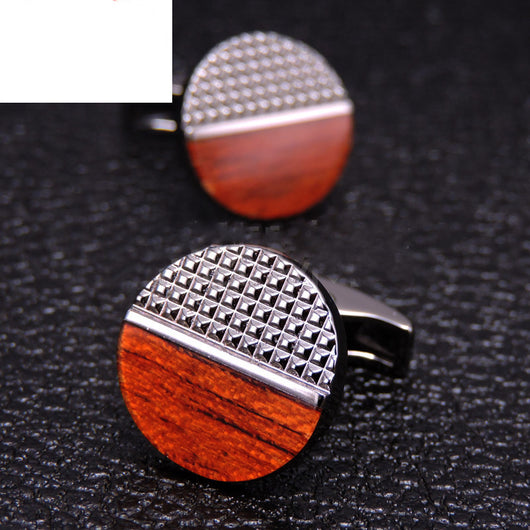Gemelos Redondos de Cobre Estilo Francés para Camisas - Image 7