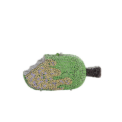 Bolso de Hombro Cadena Hielo Diamante Aleación Verano Adorable - Image 8