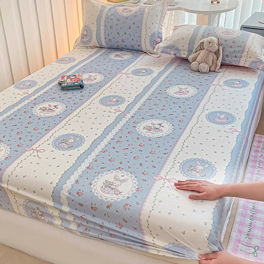 Sábana Ajustable Infantil de Algodón Puro con Diseño Cartoon - Image 10