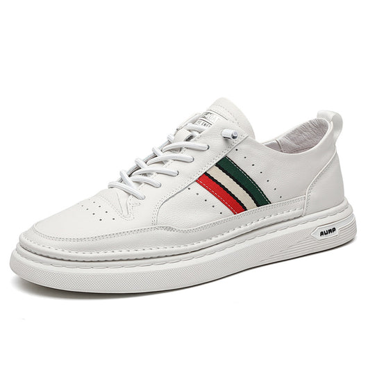Zapatillas Blancas Cómodas para Estudiantes con Plantilla Elevadora - Image 9