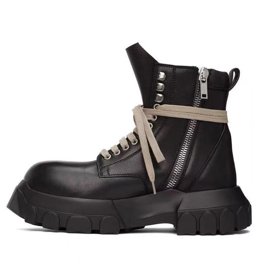 Botas Martin Retro Británicas de Suela Gruesa para Hombre - Image 7