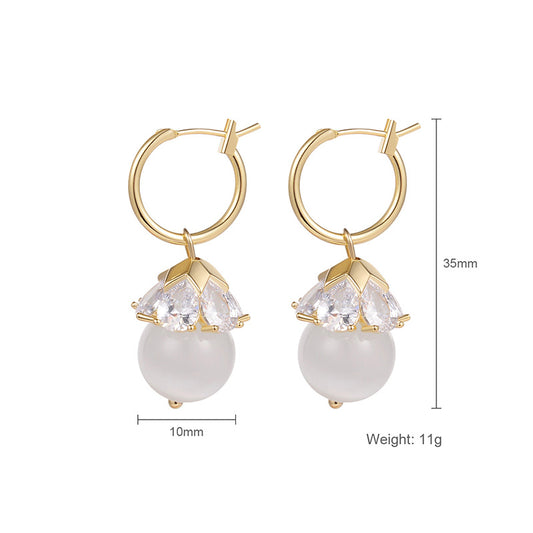 Aretes de Mariposa con Ópalo para Mujer - Image 3