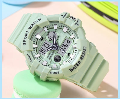 Reloj Deportivo Digital Dual Display Pantalla Grande Luminoso Resistente al Agua Unisex - Image 28
