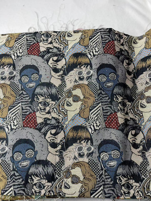 Tela Jacquard Teñida en Hilo con Estilo Étnico - Image 41